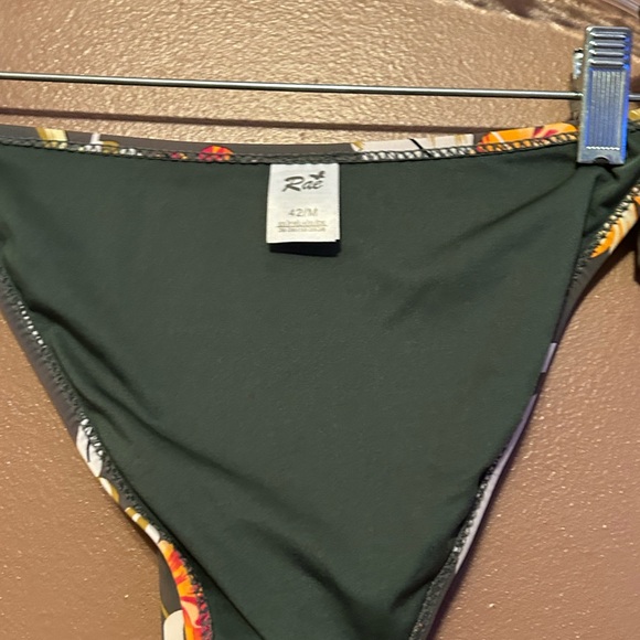 RAE Floral side tie swim bottom - Picture 9 of 13